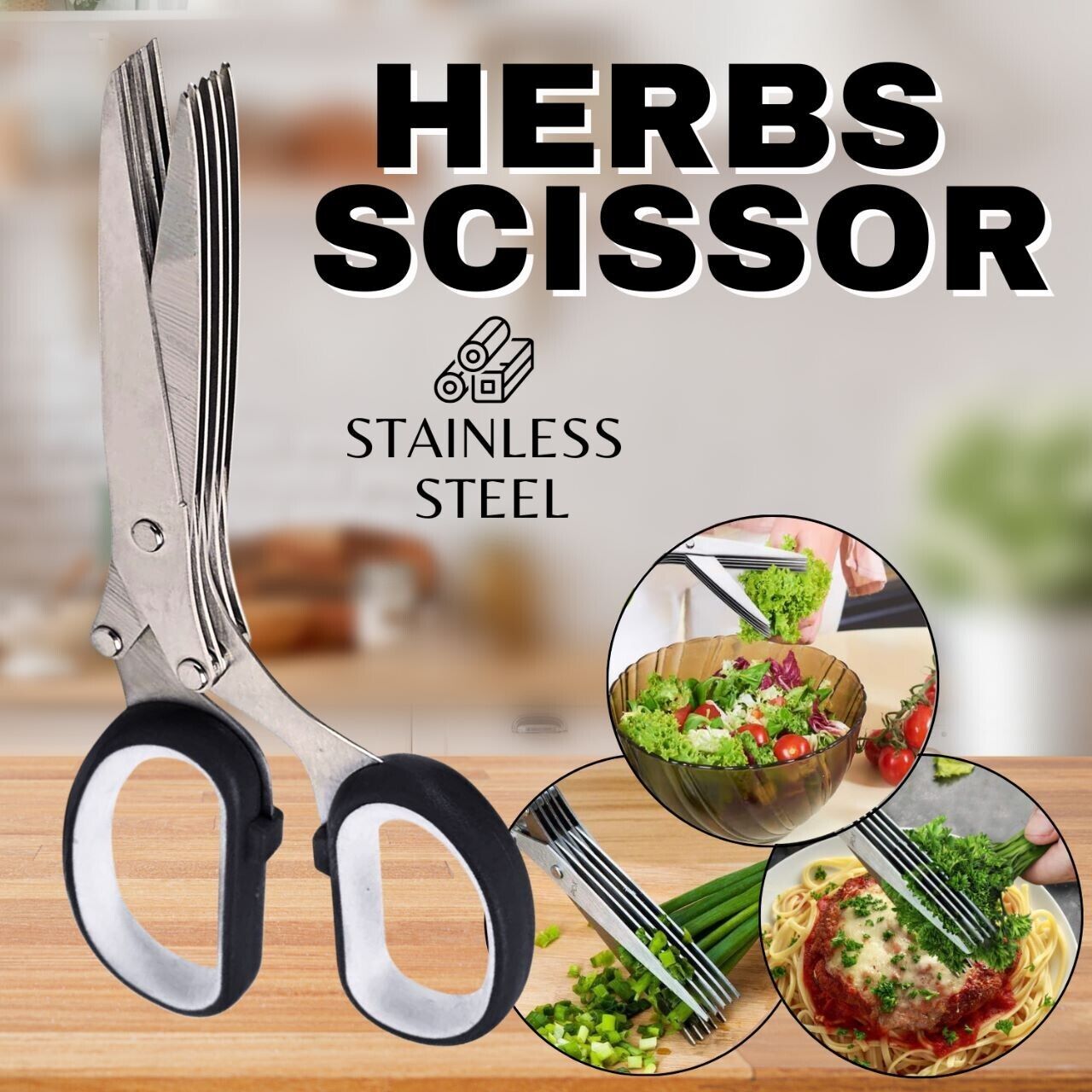 Herb scissors