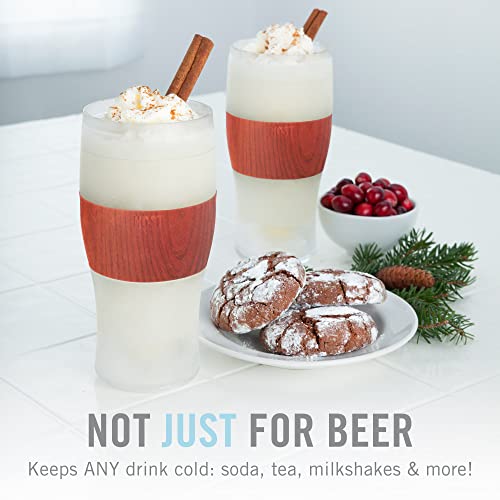 Freeze Glasses Cold & Hot Beverage