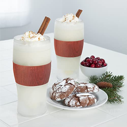 Freeze Glasses Cold & Hot Beverage