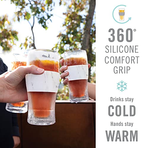 Freeze Glasses Cold & Hot Beverage
