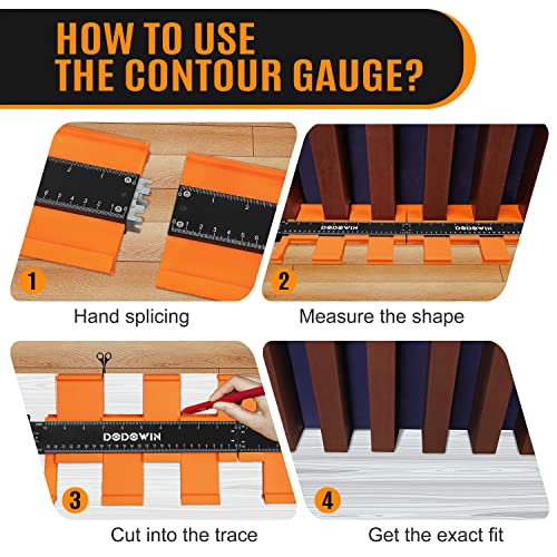 Contour Gauge 2 Pieces