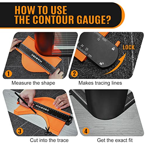Contour Gauge 2 Pieces