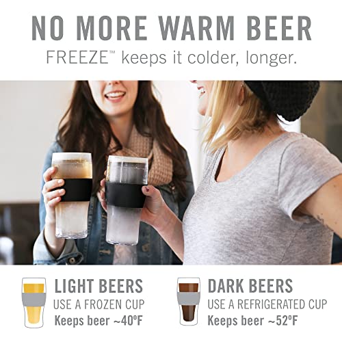 Freeze Glasses Cold & Hot Beverage
