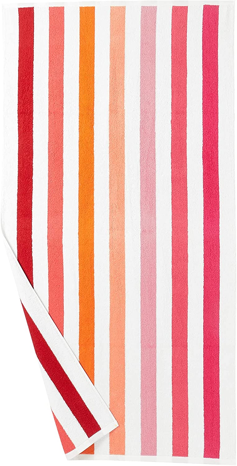 Cabana Stripe Beach Towel, 2-Pack,