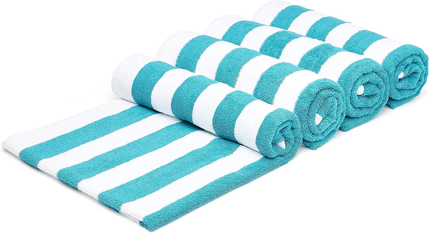 Cabana Stripe Beach Towel, 2-Pack,
