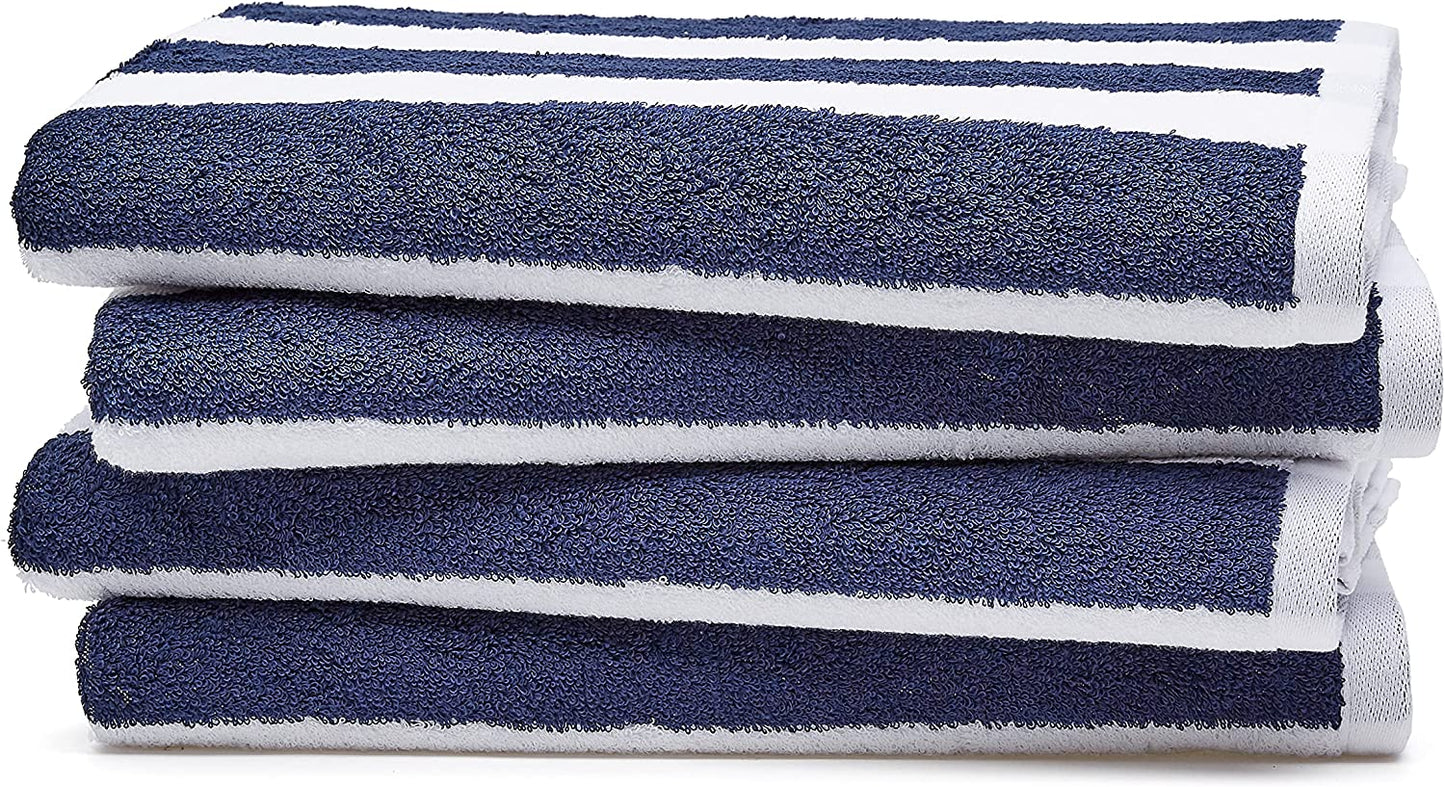 Cabana Stripe Beach Towel, 2-Pack,