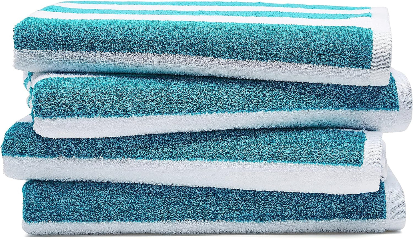 Cabana Stripe Beach Towel, 2-Pack,