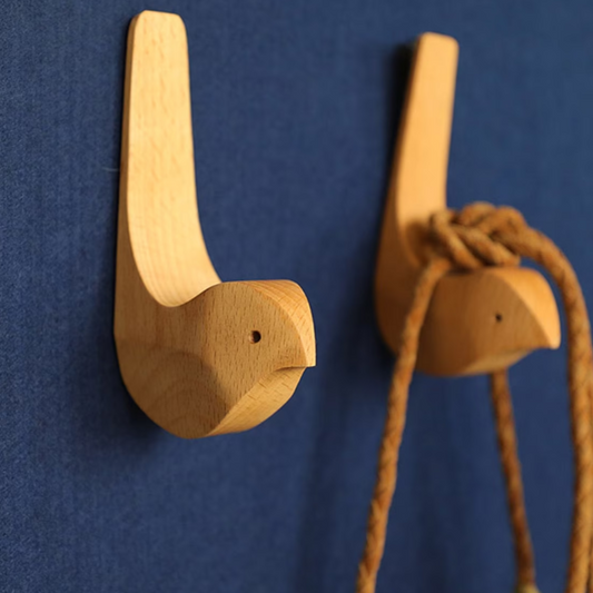 Wooden Decorative Hooks | Bird Hook