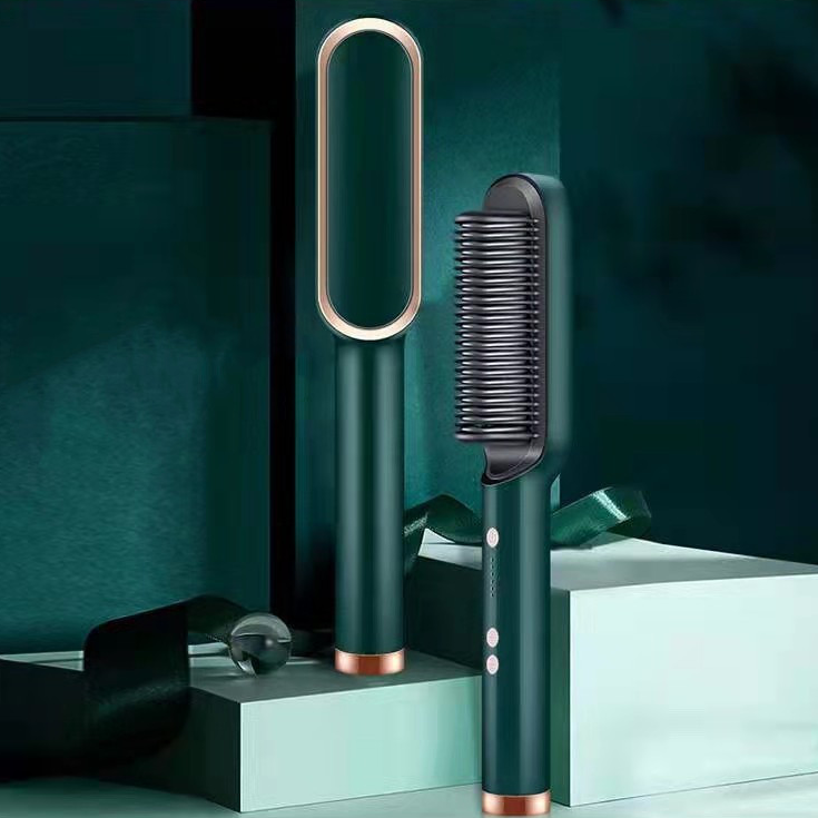Silky Hair Straightener Brush