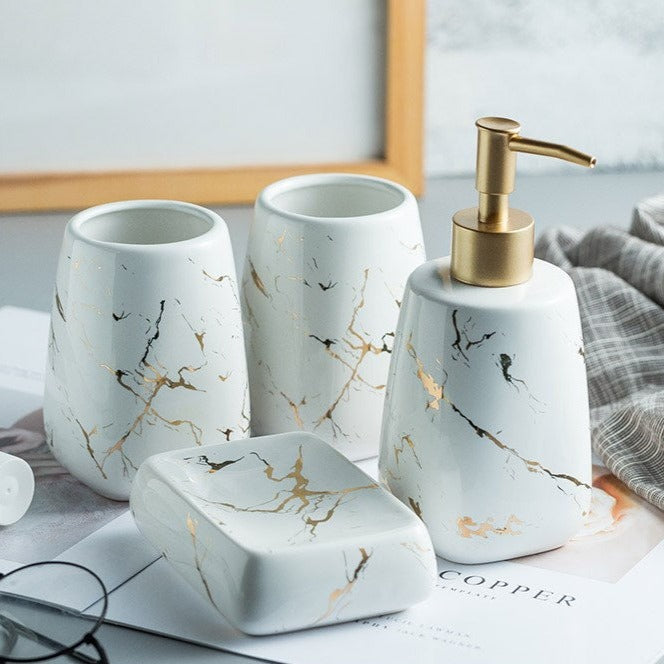 Bathroom wash set