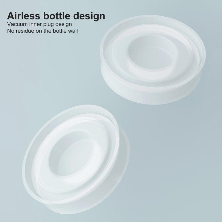 Cream Jar Vacuum Bottle