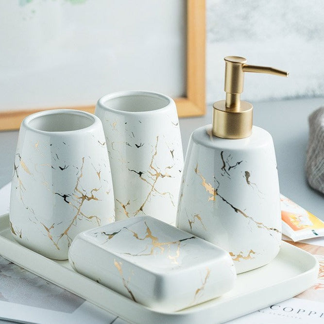 Bathroom wash set