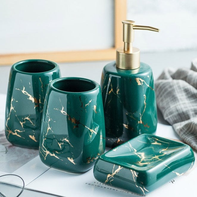 Bathroom wash set