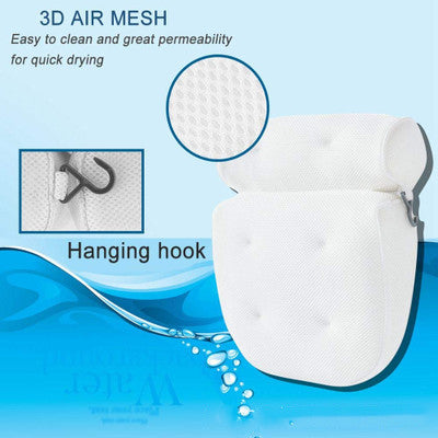Hooking feature Bath Pillow 