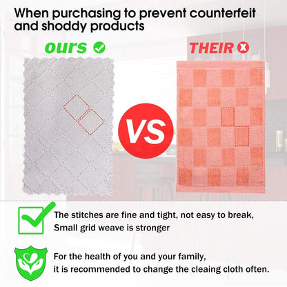 Microfiber Absorbent Towel (10Pcs)
