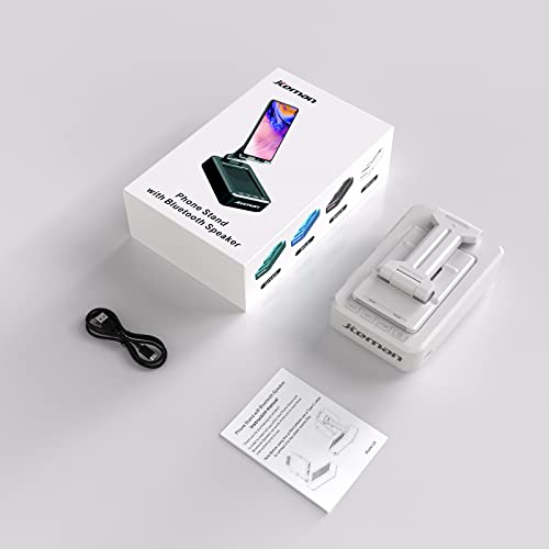 Cell Phone Stand with Wireless Bluetooth Speaker