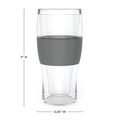 Freeze Glasses Cold & Hot Beverage