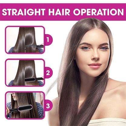 Silky Hair Straightener Brush