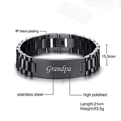 Stainless Steel Link Bracelet
