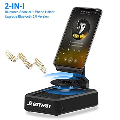 Cell Phone Stand with Wireless Bluetooth Speaker