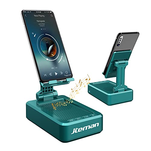 Cell Phone Stand with Wireless Bluetooth Speaker