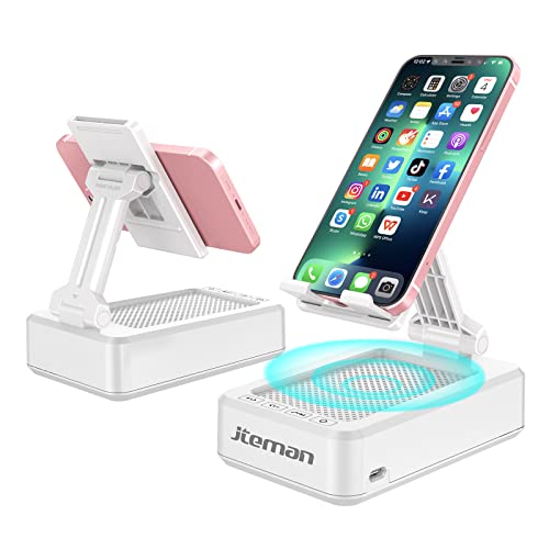 Cell Phone Stand with Wireless Bluetooth Speaker