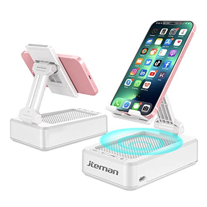 Cell Phone Stand with Wireless Bluetooth Speaker