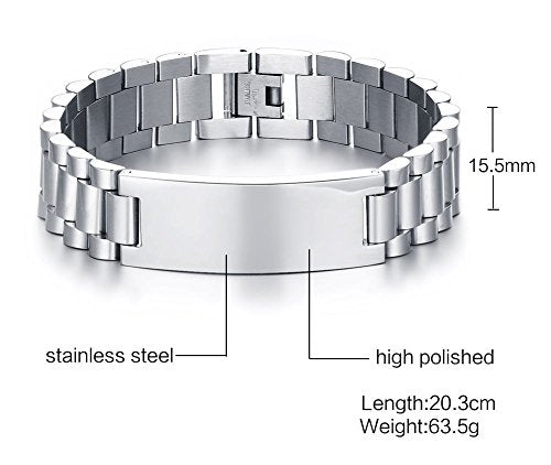 Stainless Steel Link Bracelet