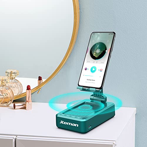 Cell Phone Stand with Wireless Bluetooth Speaker