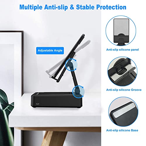 Cell Phone Stand with Wireless Bluetooth Speaker