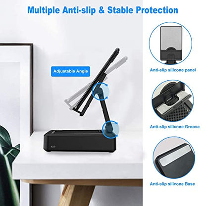 Cell Phone Stand with Wireless Bluetooth Speaker