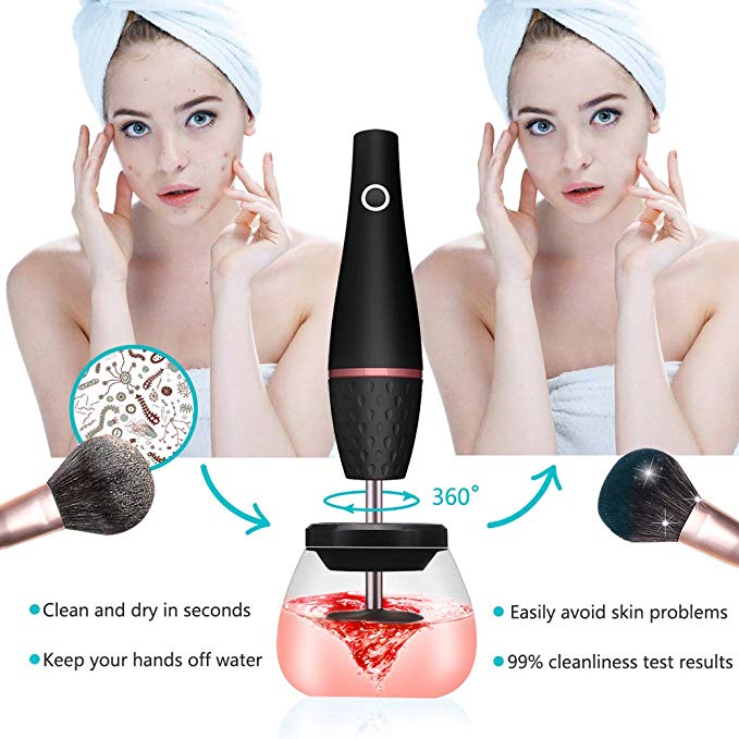 Makeup brush cleaner