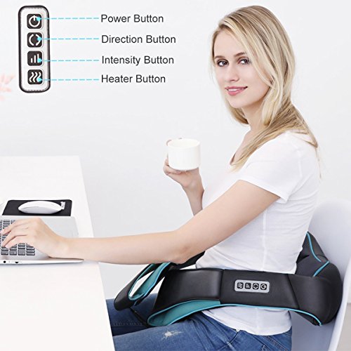Back Massager Neck Massager with Heat