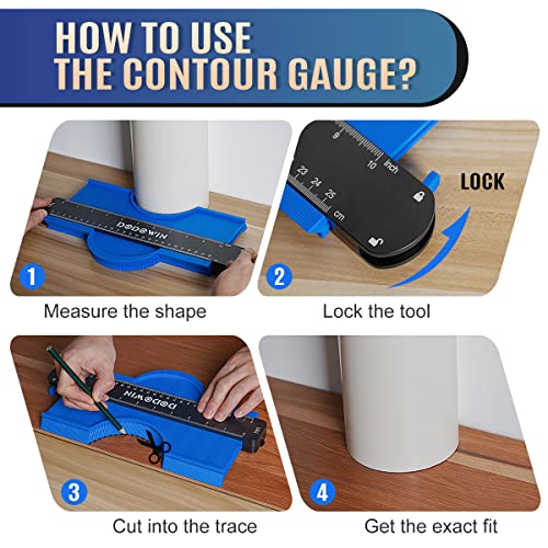 Contour Gauge 2 Pieces