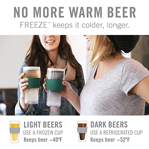 Freeze Glasses Cold & Hot Beverage
