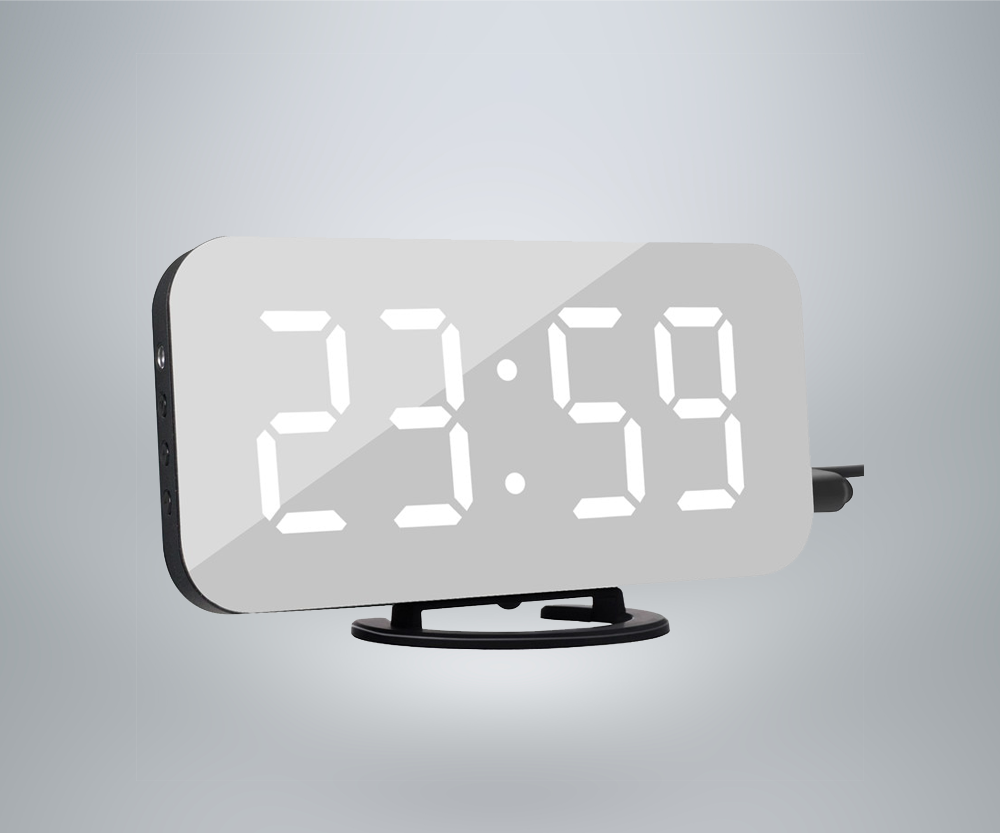 Digital Mirror Alarm Clock