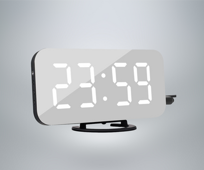 Digital Mirror Alarm Clock