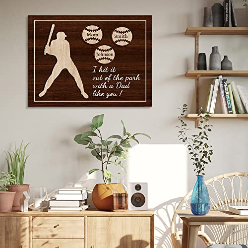 Custom Rustic Wood Puzzle Piece Sign Canvas Prints
