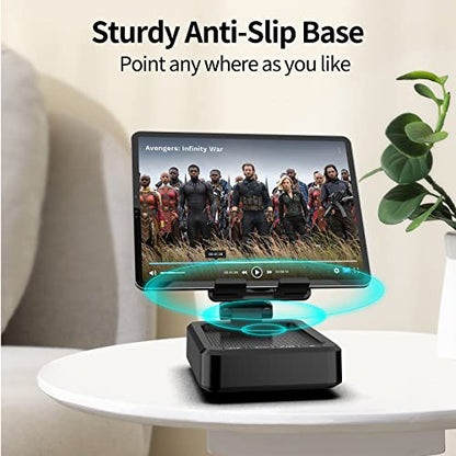 Cell Phone Stand with Wireless Bluetooth Speaker