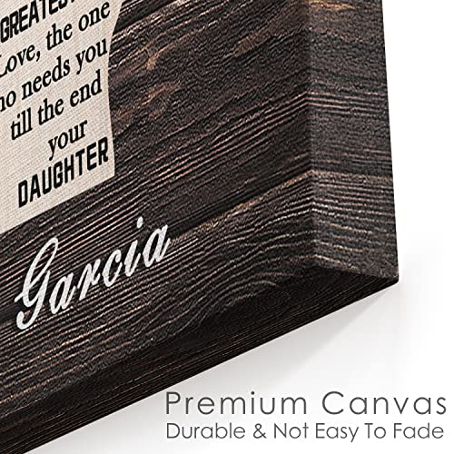 Custom Rustic Wood Puzzle Piece Sign Canvas Prints