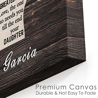 Custom Rustic Wood Puzzle Piece Sign Canvas Prints