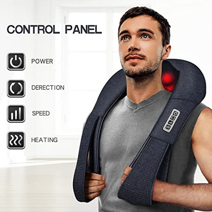 Back Massager Neck Massager with Heat