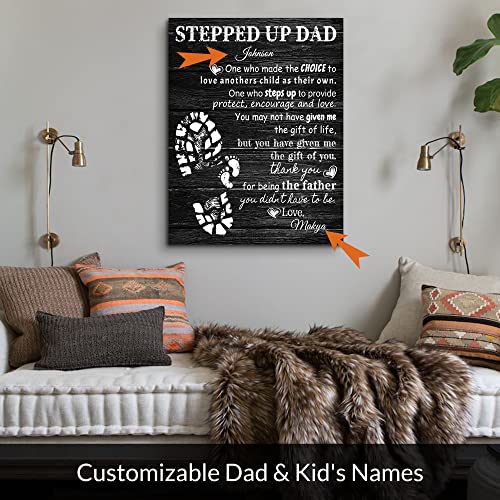 Custom Rustic Wood Puzzle Piece Sign Canvas Prints