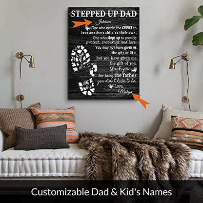 Custom Rustic Wood Puzzle Piece Sign Canvas Prints
