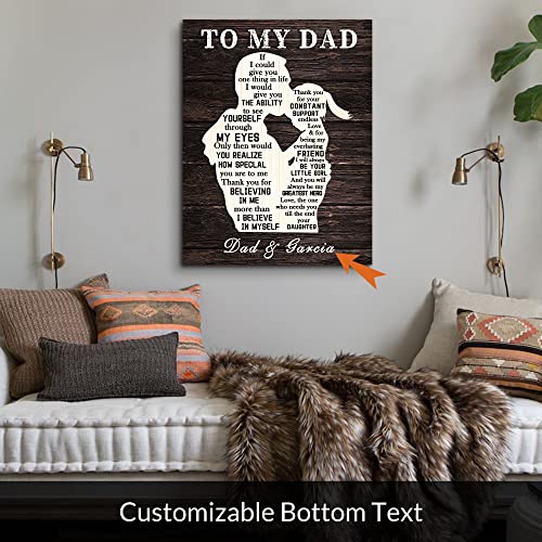 Custom Rustic Wood Puzzle Piece Sign Canvas Prints
