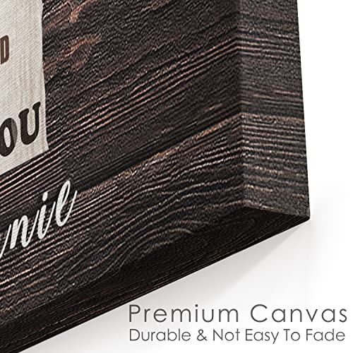 Custom Rustic Wood Puzzle Piece Sign Canvas Prints