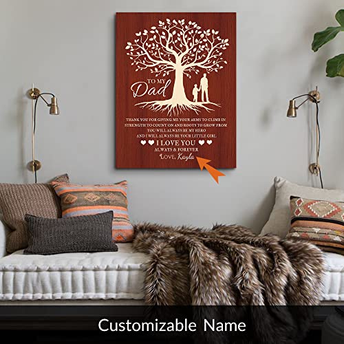 Custom Rustic Wood Puzzle Piece Sign Canvas Prints