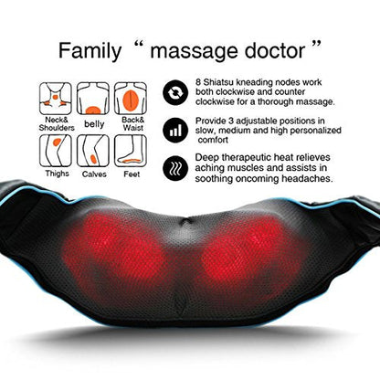 Back Massager Neck Massager with Heat