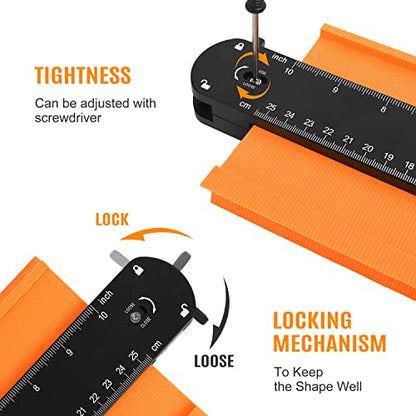 Contour Gauge 2 Pieces