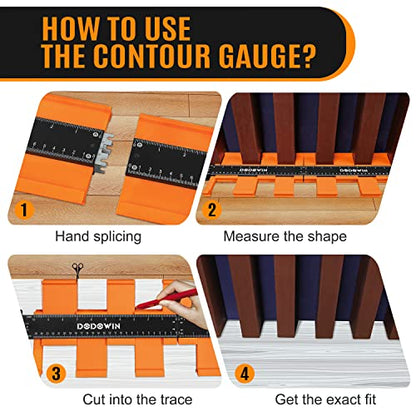 Contour Gauge 2 Pieces